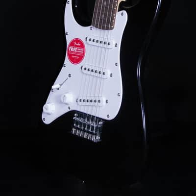 Squier Mini Stratocaster Left-Handed, Laurel FB, Black image 2