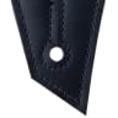 Genuine Jackson Logo Guitar Strap, Headstock Pattern, Black/Purple image 2