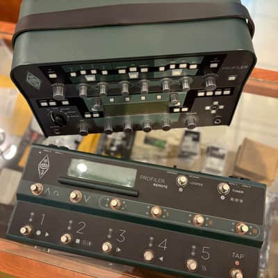 Kemper Amps Profiler PowerHead 600-Watt Modeling Guitar Amp Head with Remote Controller Pedal - Black image 2
