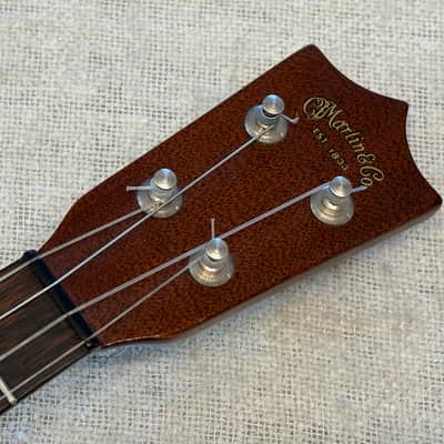 Vintage Martin 1T Mahogany Tenor Ukelele Nazareth, PA 1940’s-1950’s + Chipboard Case image 6