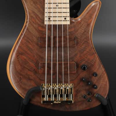 Fodera Emperor II Elite Walnut Burl image 2