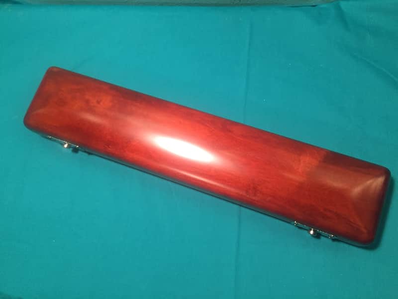 Wood French Case for B Foot Flute-Replacement Case-Fits Most Makes and Models! image 1