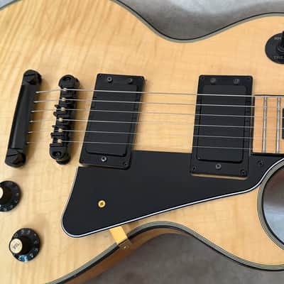 Ventura V2600 w/OHSC / Ibanez IBZ H+H "Lawsuit Les Paul" - Natural Flame Maple - 1976 image 6