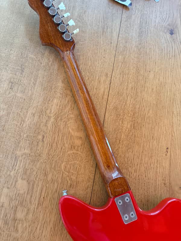 Circa 1963 Framus Strato Deluxe Factory Left Handed Rare Collector