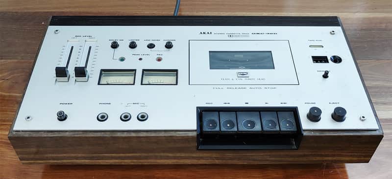 Vintage Akai GXC-39D Stereo Cassette Deck | Reverb