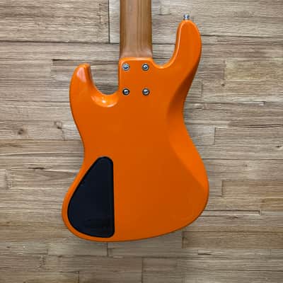 Sadowsky Metro Express 21- fret Vintage J/J 5- string bass 2024 - Candy Apple Orange Metallic  w/gig bag- B-stock image 15