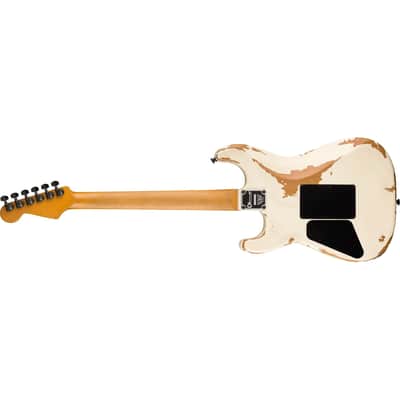 Charvel Pro-Mod Relic San Dimas Style 1 HH Floyd Rose w/ Seymour Duncan Pickups - Weathered White image 5