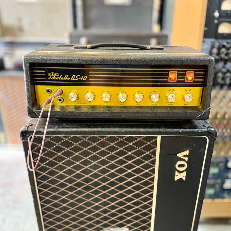 Klemt Echolette BS-40 Tube guitar amplifier 1960’s EL-34 original vintage Germany amp image 1