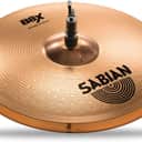 Sabian B8X Series 14 Inch Hi Hat Cymbals l B8 Bronze Alloy l 92% Copper - 8% Tin l Made in Canada l Model 41402X