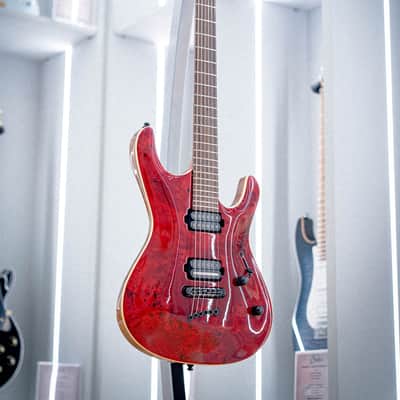 Mayones Hydra Elite 6 - Dirty Red Satin Polished - Used | Reverb