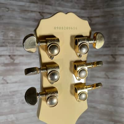 Epiphone G-400 Les Paul Custom - 2009 - Antique Ivory image 16
