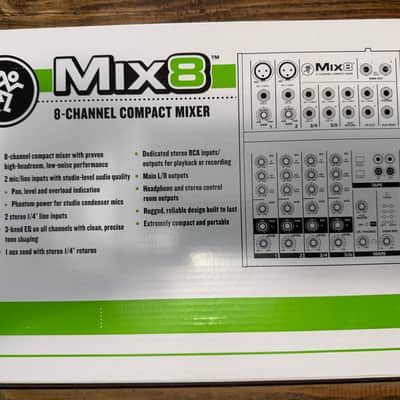 Mackie Mix8 8-Channel Compact Mixer image 3