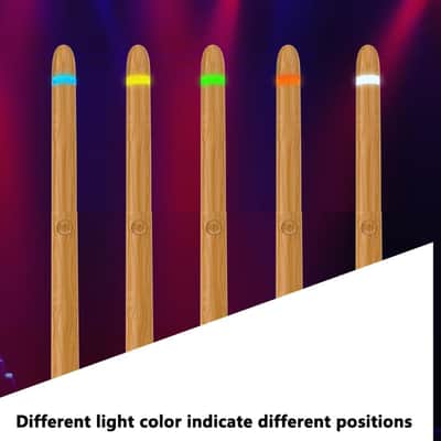 Electric Drumsticks Air Drum Sticks 4rd Gen., Virtual Air Drum with Drumsticks, Pedals, Bluetooth and 8 Sounds, Electronic Drum Set for Adults, Kids, Gift image 3
