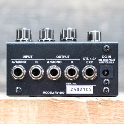 Boss RV-200 Reverb Premium BOSS Reverb Processing 12 Modes Effect Pedal w/Box image 6