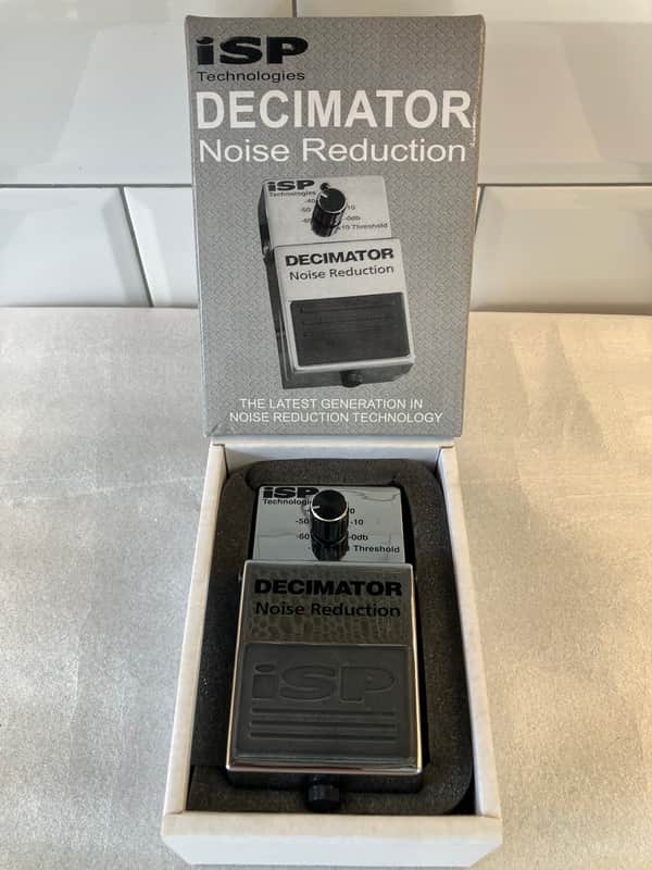 ISP Technologies Decimator Noise Reduction Pedal 2012 - Silver image 1