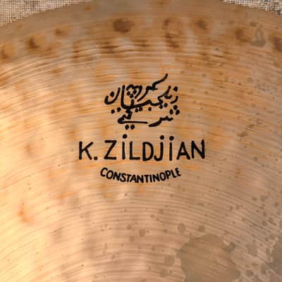Zildjian K CONSTANTINOPLE 22” MEDIUM THIN HIGH 2494 g LIGHT COMPLEX Smoky CRASHABLE image 3
