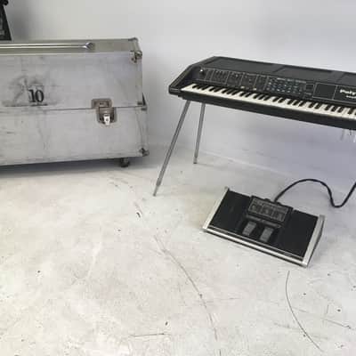 Moog Polymoog Keyboard 280a, pedal and case image 4