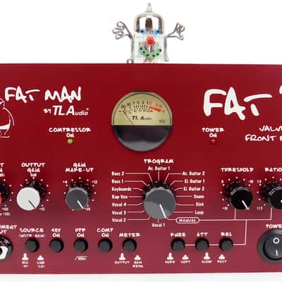 TL Audio Fat Man FAT2 Tube Compressor Mic Preamp + Neuwertig + 1,5Jahre Garantie image 2