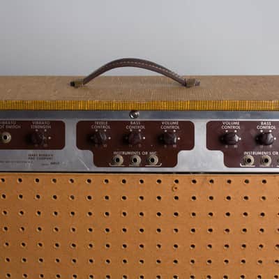 Silvertone Model 1336 Tube Amplifier, made by Danelectro (1956), ser. #185-809. image 14