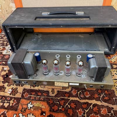 Vintage 1969 1970 Simms Watts AP100 MK1 100w Valve Amplifier Head 1970s image 14