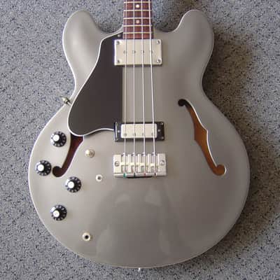 Vintage 1968 Gibson EB-2D Grey Refin image 5