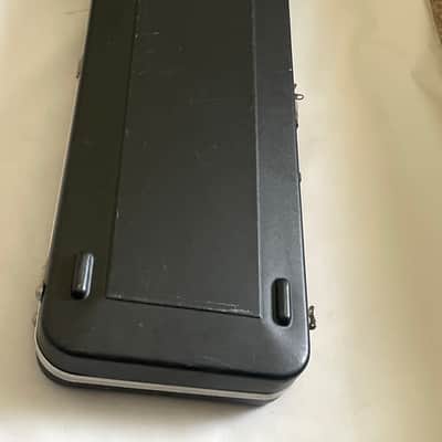 1990's Fender USA Stratocaster Telecaster Black Molded Hardshell Guitar Case Butterfly Latches image 13