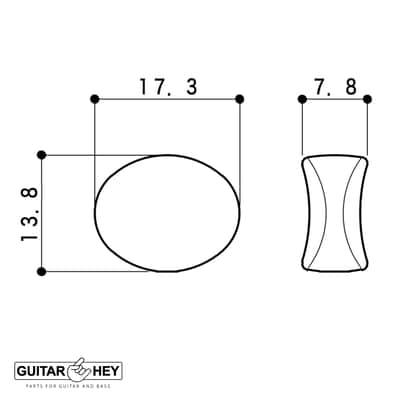 NEW Gotoh SG360-05P1 MGT 6 In-Line Non-Staggered Locking Mini LEFT-HANDED, BLACK image 4