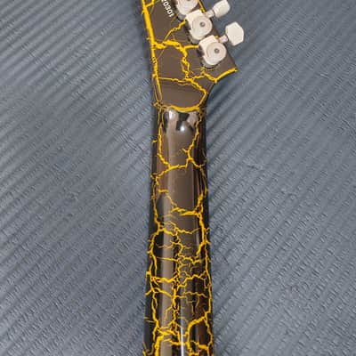 2007 ESP EX Explorer Yellow Crackle Custom Order - ESP Takada Factory / ESP Custom Shop - JAPAN MIJ image 21