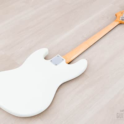 2022 Fender Heritage ‘60s Jazz Bass Olympic White Lacquer w/ Hangtags, Japan MIJ image 14