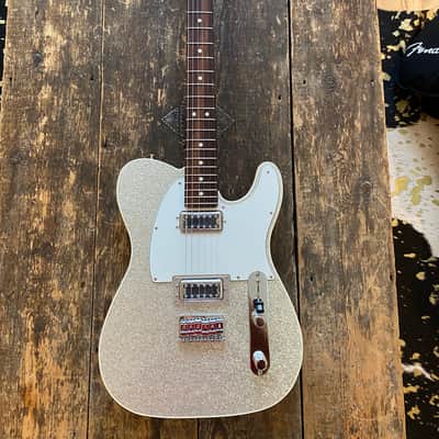 Fender Limited Edition Japanese Domestic Only FSR 1960's Custom Telecaster Silver Sparkle Alder/Rosewood MIJ Japan w/ Hardcase image 8