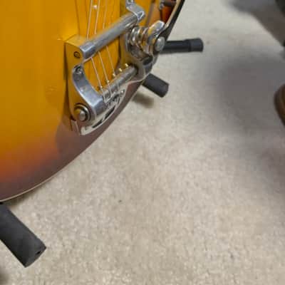 Hamer Newport w/ Bigsby in Vintage or Jazz Burst image 5