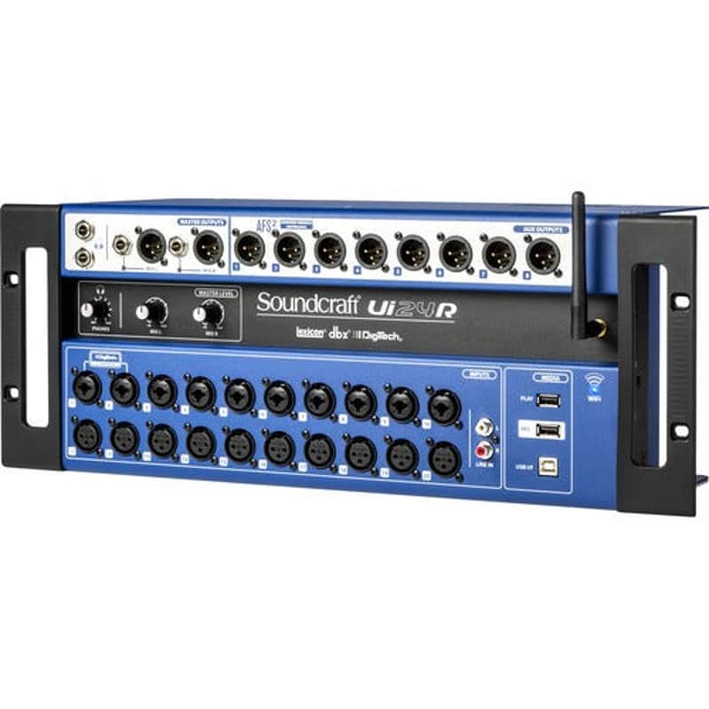 Soundcraft Ui24R 24-Channel Digital Mixer / Multitrack USB Recorder with Wireless Control image 1