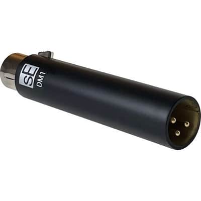 sE Electronics DM1 Dynamite Active In-Line Microphone Preamplifier (Black) image 3