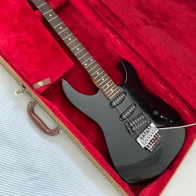 Vintage early 1987 Black Kramer Focus 6000 MIJ with The "Original" Floyd Rose image 1
