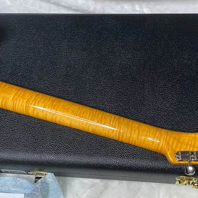 NEW! Fender Custom Shop Flamethrower Telecaster Custom - NOS - Modern Specs - Texas Special Pick-Ups - AAAA Flamed Neck - Black Sparkle - Authorized Dealer - 7.5lbs - G07234 image 12