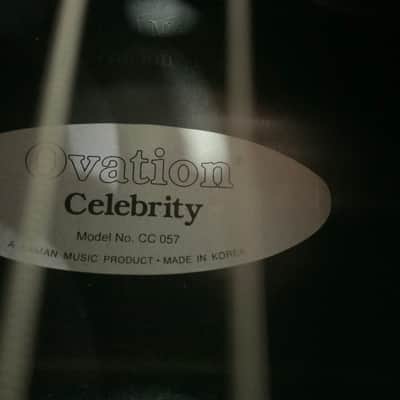 Ovation CC57 Celebrity 1987 - 1993 - Black image 8