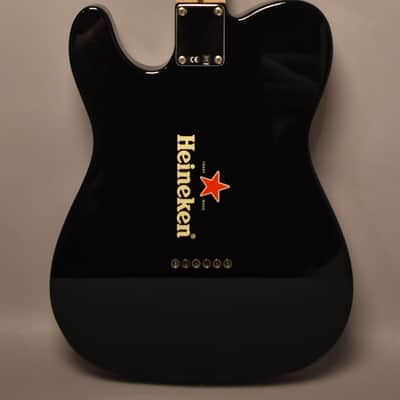 2010 Fender LTD Standard Telecaster Heineken Promo Black MIM w/Bag image 4