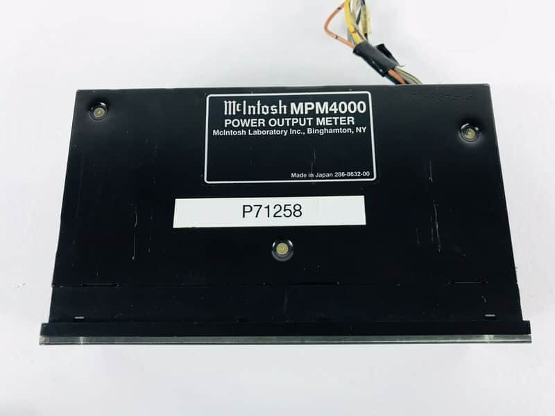 McIntosh MPM4000 Power Output Meter w/ All new Led lights | Reverb