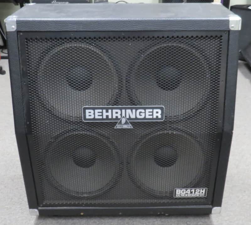 Behringer Ultrastack BG412H 4x12” Angled Guitar Speaker Cabinet image 1