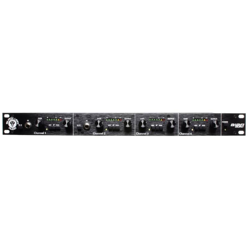 Black Lion Audio B12A Quad 4-Channel Microphone Preamplifier image 1