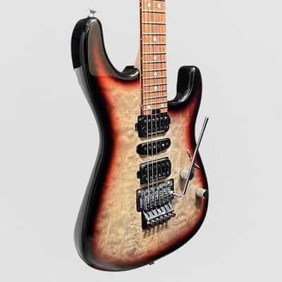 Charvel MJ San Dimas Style 1 HSH FR M QM Electric Guitar - Midnight Glow image 2