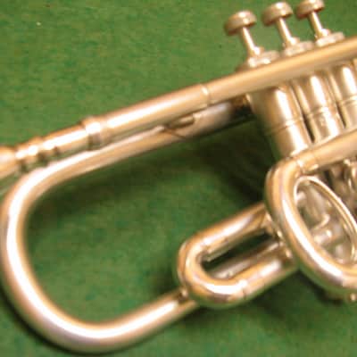 H.N. White American Standard Silver Cornet 1932 - Excellent! - Case and H.N. White 3 Mouthpiece image 7