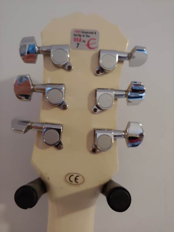 Epiphone SG G-310 White / Cream - MIK / Made in Korea | Reverb