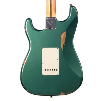 Fender Custom Shop MVP Nashville Stratocaster Relic - Sherwood Green Metallic - Dealer Select Master Vintage Player Series Electric Guitar image 2