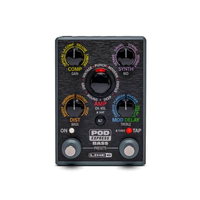 Line 6 Pod Express Bass Amp And Effects Processor - Black image 4