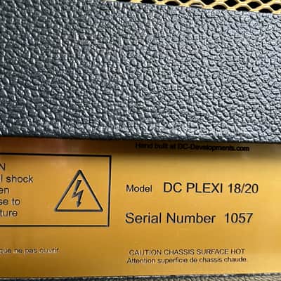 Cornell DC Plexi 18/20 Head and 1 x 12 Cabinet image 6