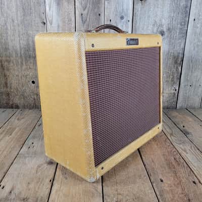 Fender Tweed Princeton 5F2 1956 Clean, 100% Original and it Works Great! - Tweed image 3