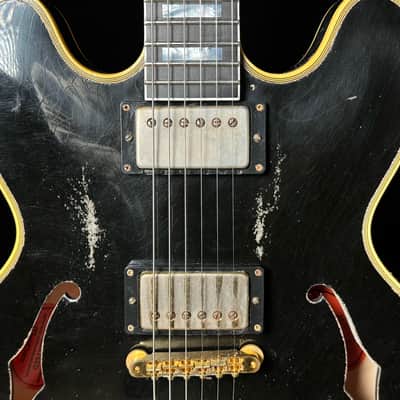 Gibson Keith Richards 1960 ES-355 Collector’s Edition, Signed Label, Ebony, Exclusive No.87 of 100 Limited 2025 image 7