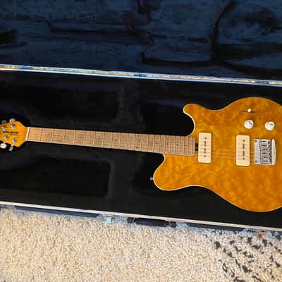 Ernie Ball Music Man Axis Super Sport MM90. P90s! USA! Free Shipping! image 13