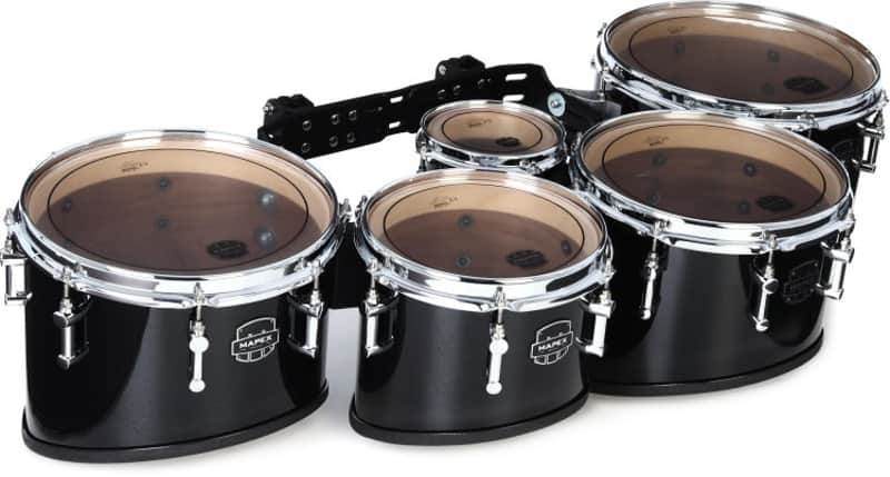 Mapex Quantum Mark II California Cut Marching Tenors - Quint Gloss Black imagen 1